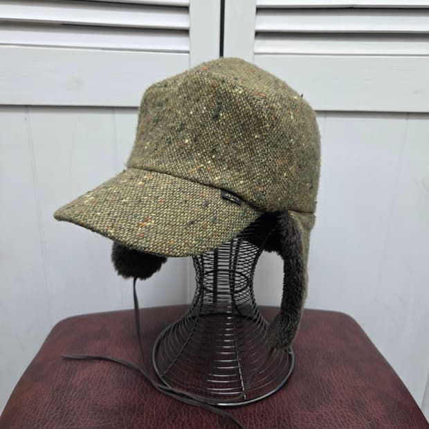 리바이스 트위드 귀달이 트래퍼 햇