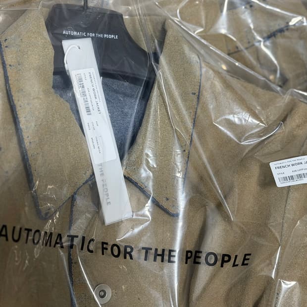오토매틱포더피플 프렌치 워크 자켓 2사이즈