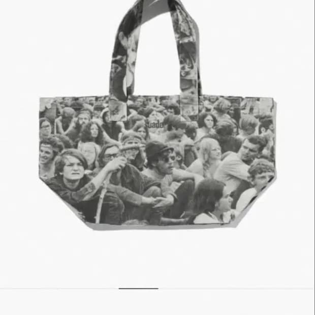 구해요)suade 스웨이드 - PATTERN TOTE BAG