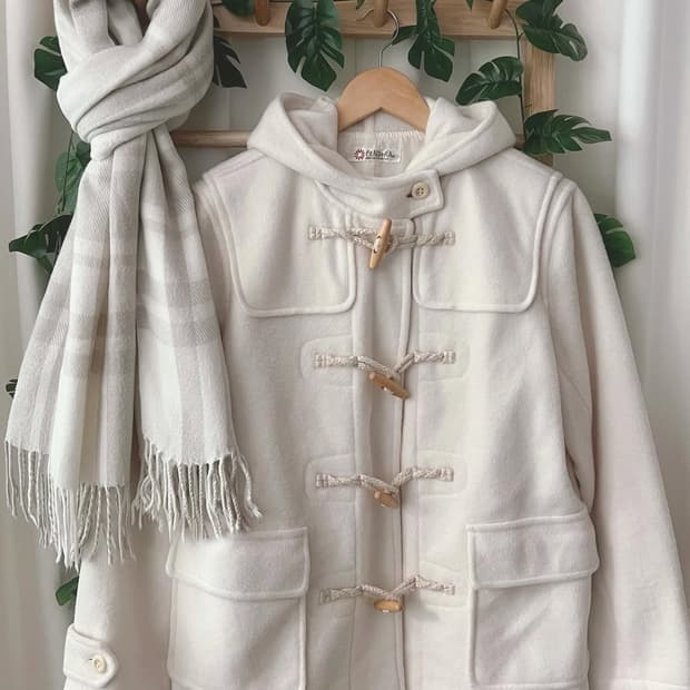 모리노가토 떡볶이코트 떡코 빈티지 모리걸 겨울코트