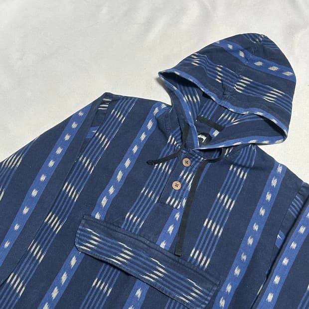 M 스투시 나바호 스웻 아노락