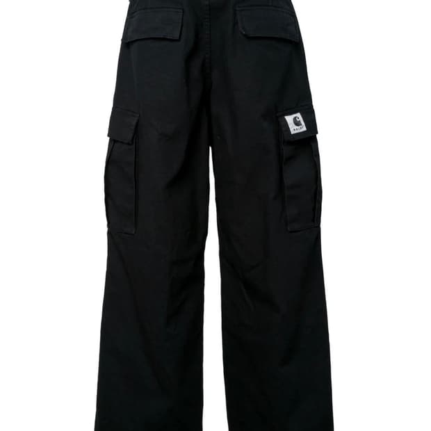 25AW 사카이 칼하트 WIP 덕 팬츠 카고팬츠 블랙