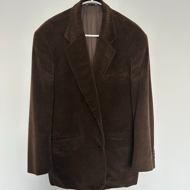 크리스찬 디올 빈티지 골덴자켓