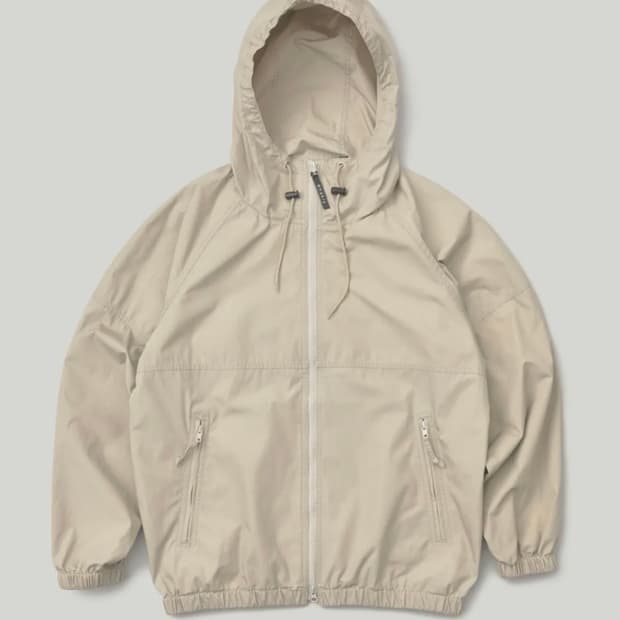 카키스 아노락 Hooded Raglan Jacket Sand