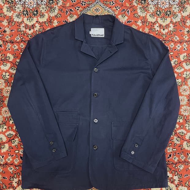 [3] havehad 헤브헤드 시티 워커 클럽 자켓 네이비