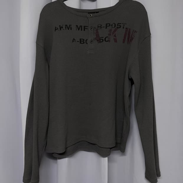 아캄 와플 니트