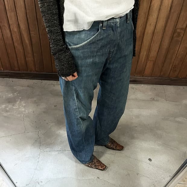 LEVI'S engineered regular blue jeans