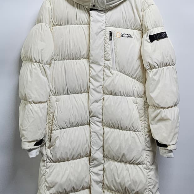 내셔널지오그래픽 여성 구스롱패딩 S