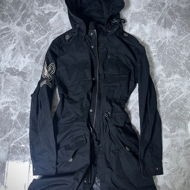 highneck hoody jacket