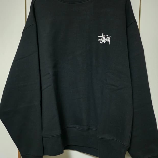 스투시 기모맨투맨 L