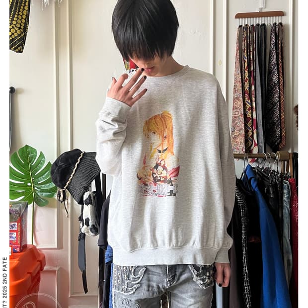 Death Note Bootleg Printed Sweatshirt