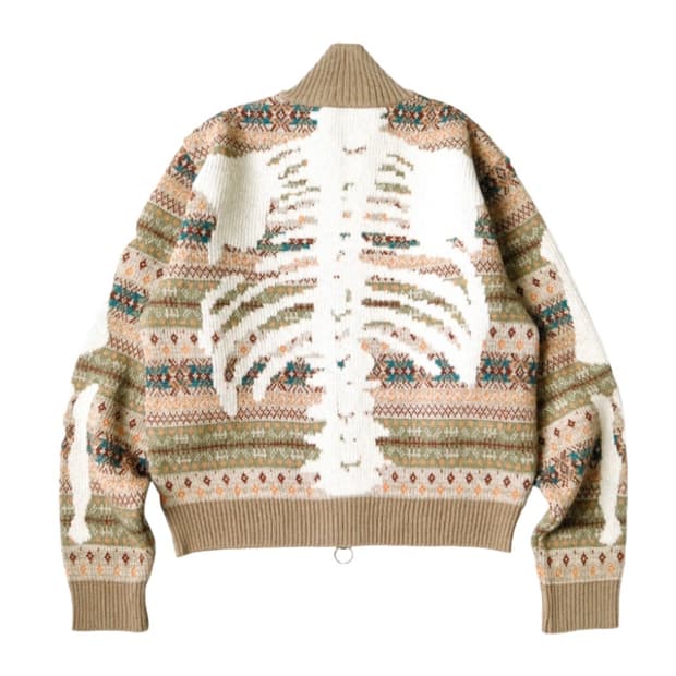 캐피탈 7G 집 가디건 오렌지