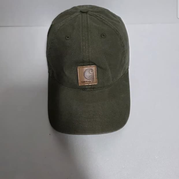 칼하트 볼캡 카키색 모자  프리사이즈