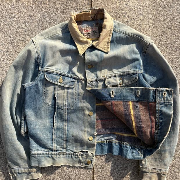 오리지널 60s Lee 101LJ 스톰라이더