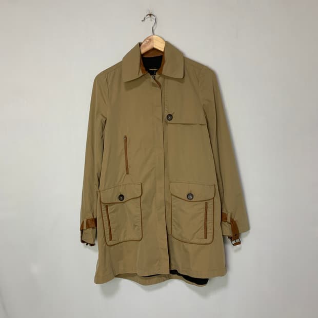 디젤 빈티지 트렌치 자켓 xs 카멜