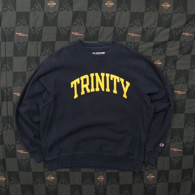 90S 챔피온 리버스위브 컬리지 맨투맨 XL B11