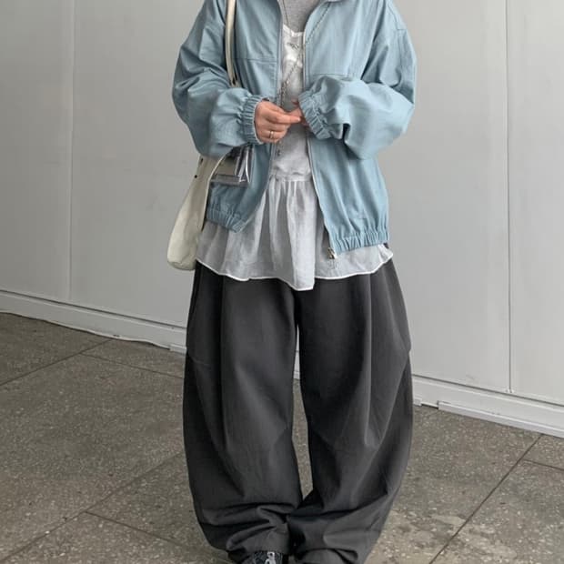 nohs 자켓 (skyblue) 후드집업