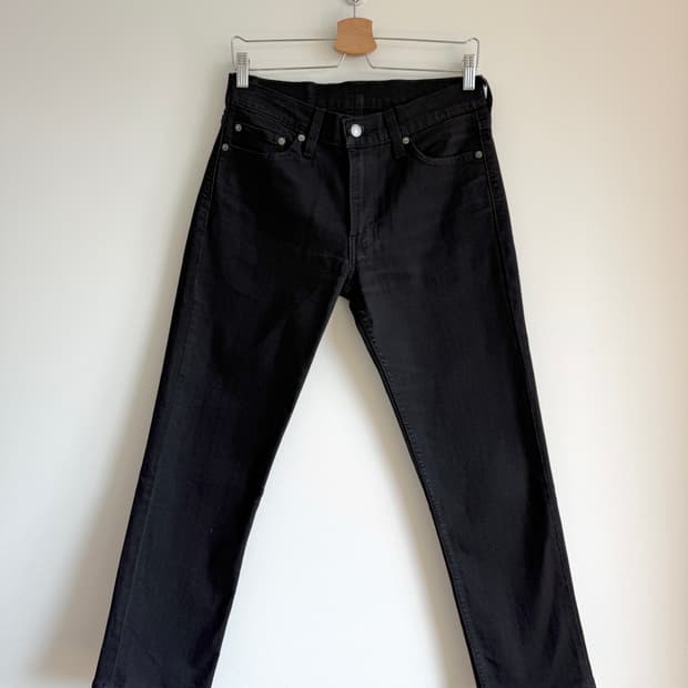 리바이스(Levi's) 511 블랙 데님