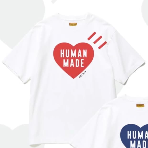 휴먼메이드 데일리 티셔츠
