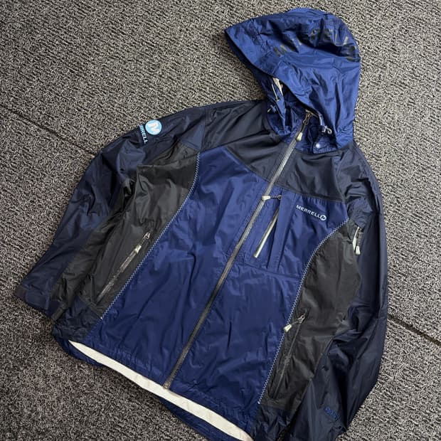 머렐 블루 나일론 메탈 마운틴 자켓 2461