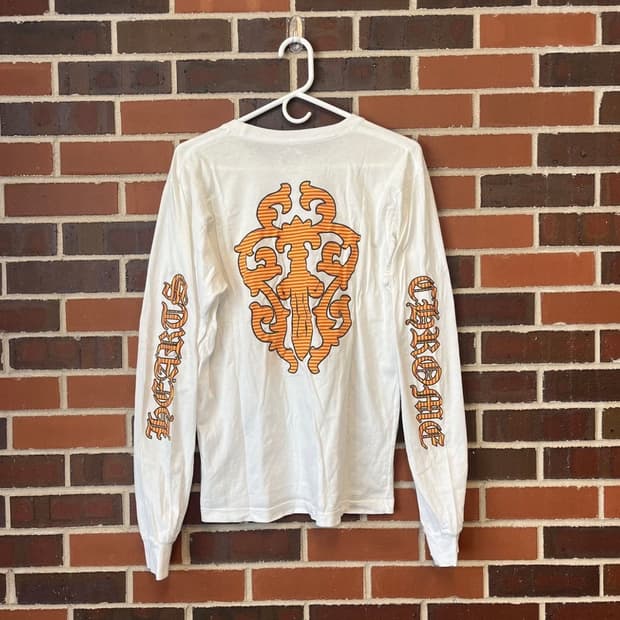 Chrome Hearts L/S Malibu orange white