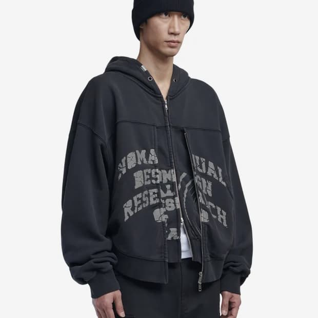 노매뉴얼 후드집업