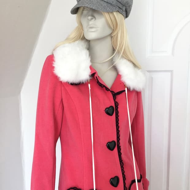 Japan LIZ LISA Heart Button Coat