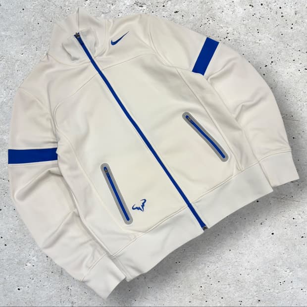 [M] 11s 나이키 라파엘 트랙 져지 자켓 화이트/블루 C938