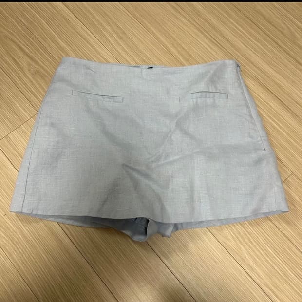 자라 zara 린넨 스커트팬츠