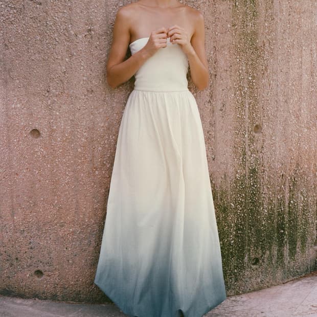 Zara 타이다이 콤비 원피스