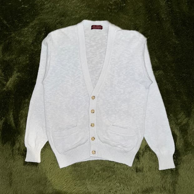 [M] 챕스 랄프로렌 재팬 텍스쳐 클래식 핏 가디건 스카이 블루