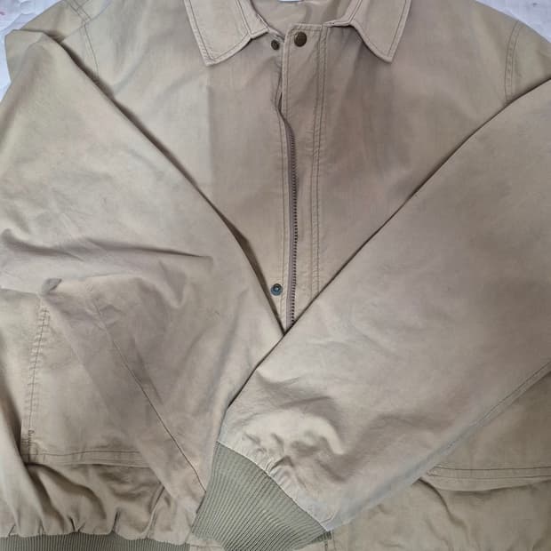 1980s IIbean A-2 코튼 플라이트 자켓 xl