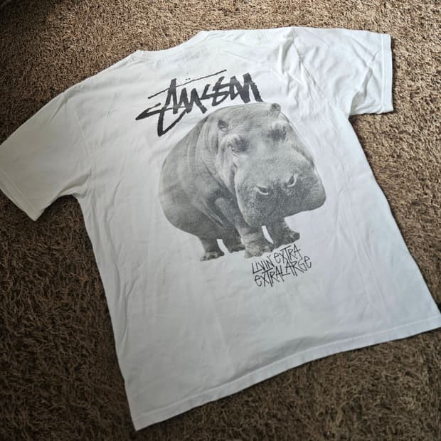 스투시(Stussy) 리빈 라지 티셔츠 XL