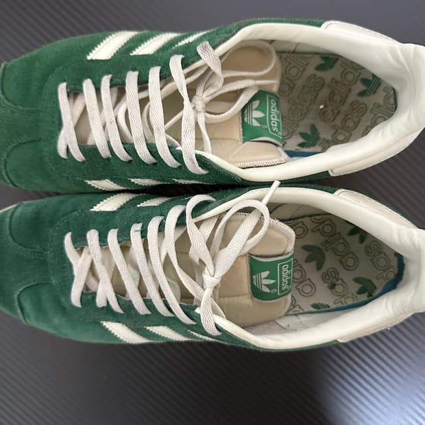 아디다스 가젤 그린 화이트