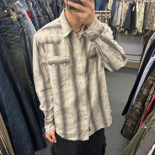 Lucky Brand 빈티지 웨스턴 셔츠