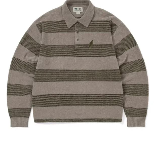 S) 디스이즈네버댓 그레이드풀데드 콜라보 벨벳 니트