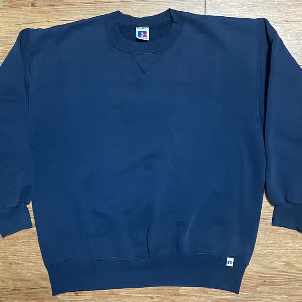 90s 러셀 애슬레틱 스웻셔츠 네이비 미제🇺🇸