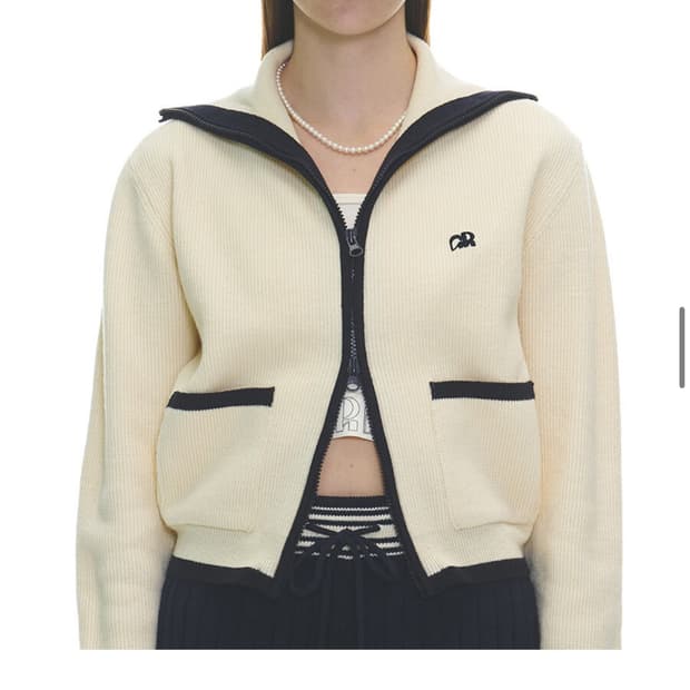 그로브 니트집업