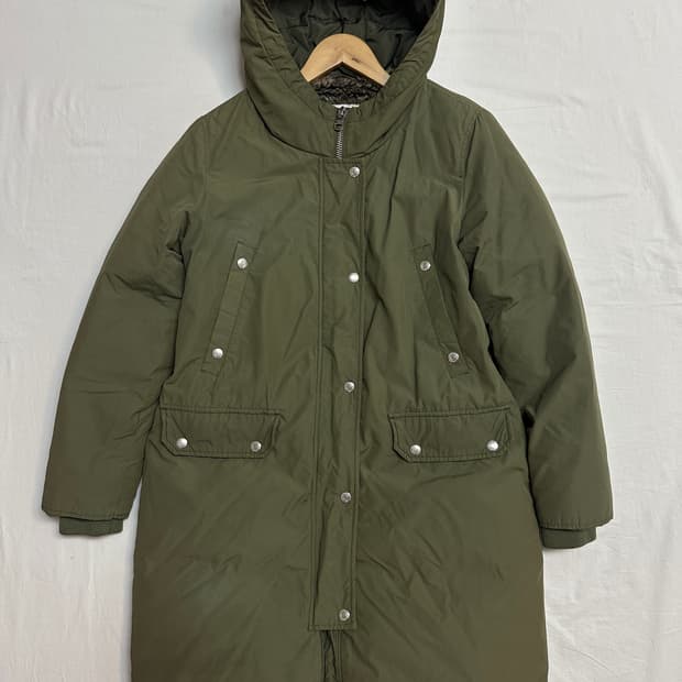 캘빈클라인 덕다운 야상패딩