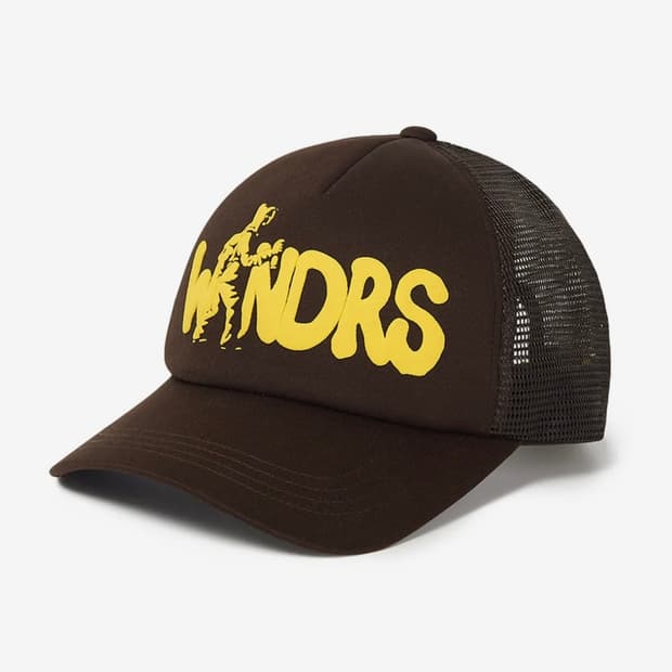 위캔더스 SPRAY TRUCKER CAP (BROWN)