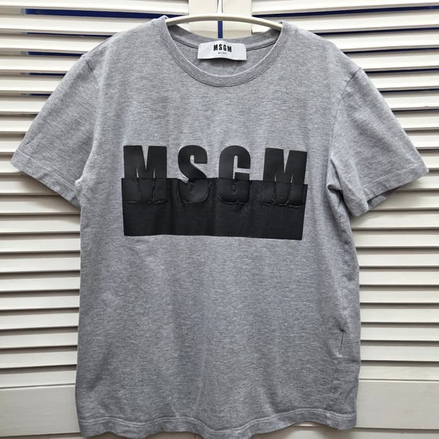 MSGM 로고 티셔츠