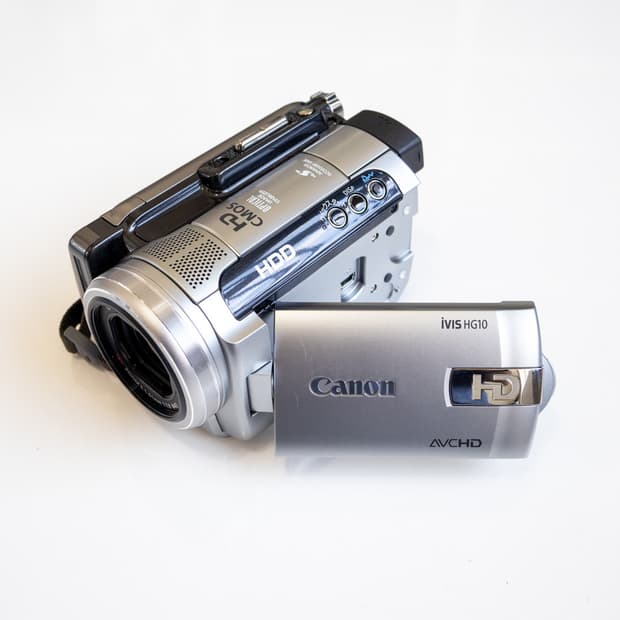Canon Ivis HG10 / 빈티지 디지털 캠코더 