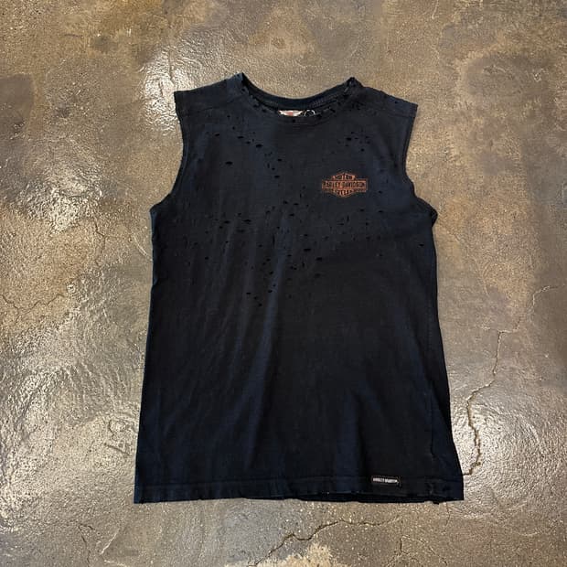 Harley Davidson 할리 데이비슨 데미지드 나시 M