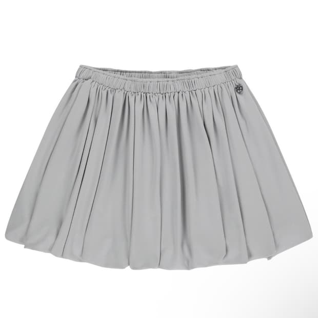 038 JERSEY PUMPKIN SKIRT LIGHT GREY