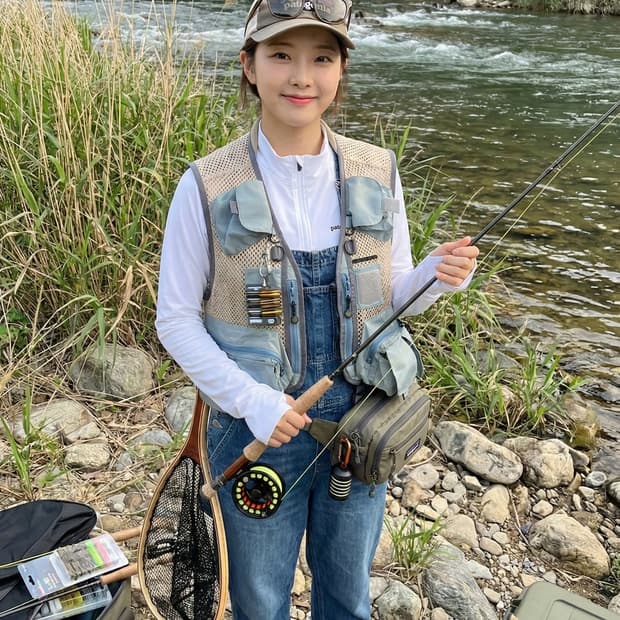 파타고니아 피싱 베스트 매쉬 드라이피트_S