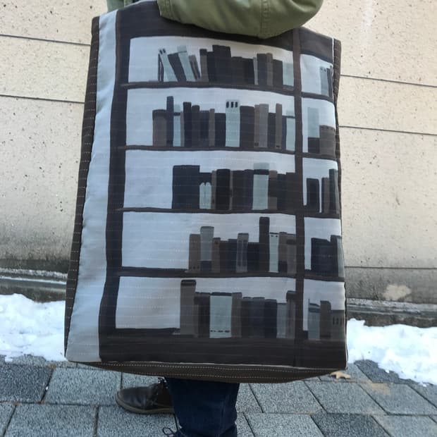 library shoulder bag