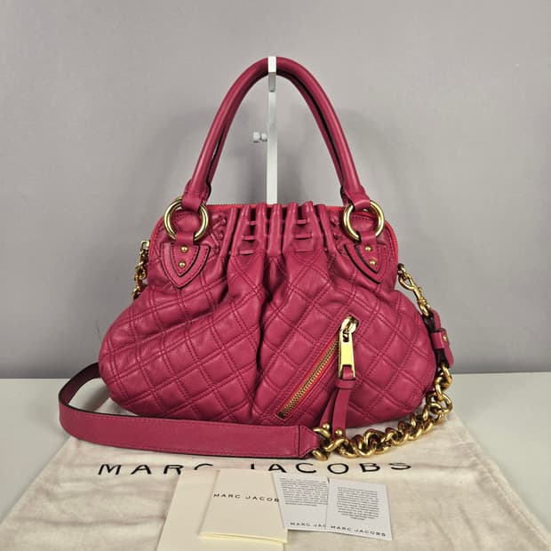 마크제이콥스 세실리아백 가방 정품 램스킨 퀼팅 체인 백 세실리아