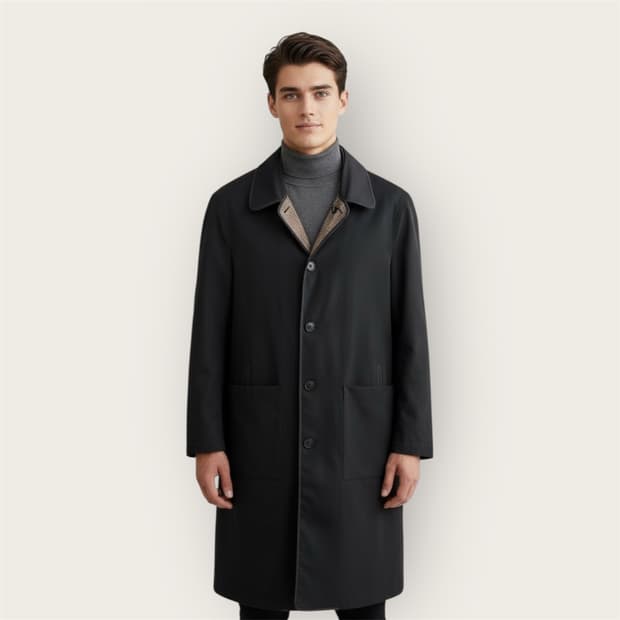 .50/ 버버리 신형 리버시블 발마칸 코트 자켓