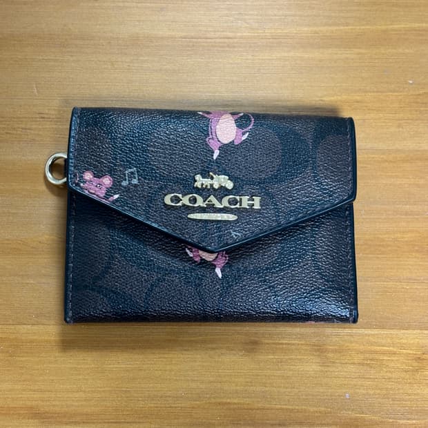 코치 카드지갑 반지갑