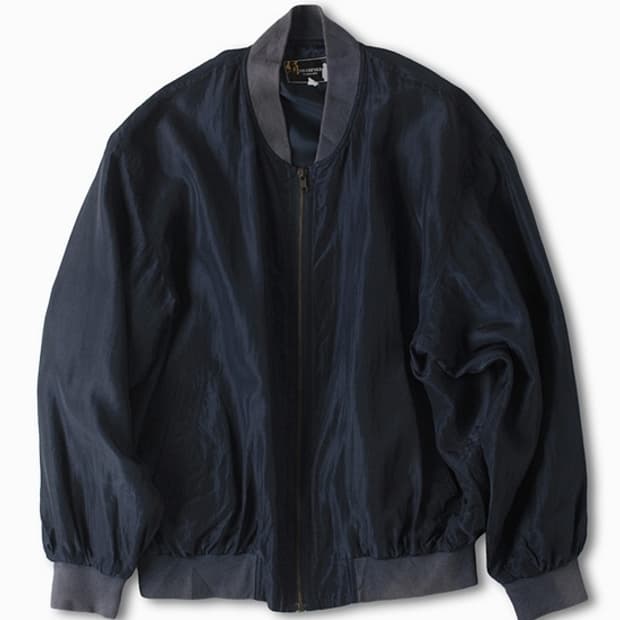 YOU-COH SILK 유니섹스 라이트 웨이트 실크 봄버